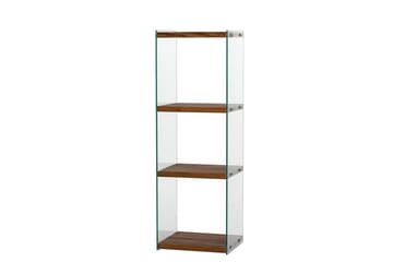 Lepinas kirjahylly 40 cm pähkinäpuun näköinen - Luonnonvärinen - Säilytys - Hylly - Kirjahylly