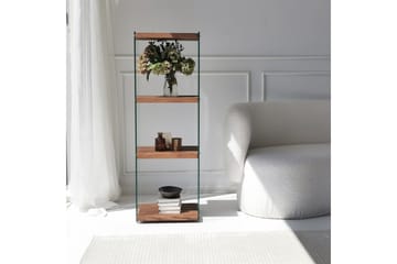 Lepinas kirjahylly 40 cm pähkinäpuun näköinen - Luonnonvärinen - Säilytys - Hylly - Kirjahylly
