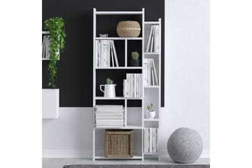Lonhiene kirjahylly 65x15 cm valkoinen - Hanah Home - Säilytys - Hylly - Kirjahylly