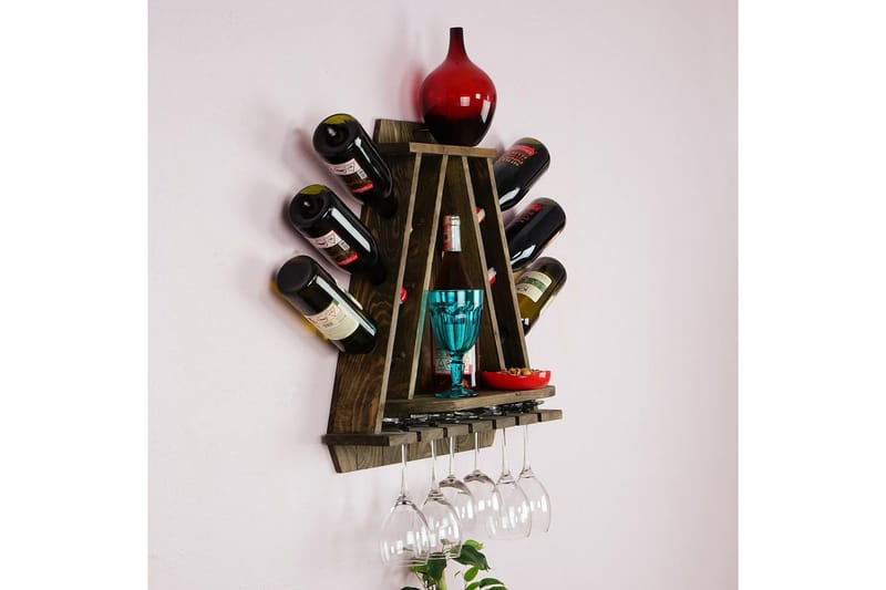 Maustehylly Agramunt 57x18 cm - Luonnonväri - Säilytys - Hylly