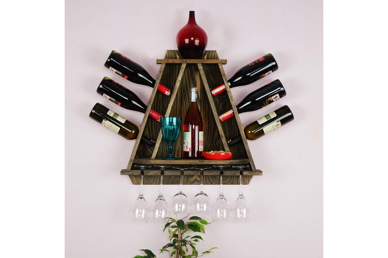 Maustehylly Agramunt 57x18 cm, Luonnonväri