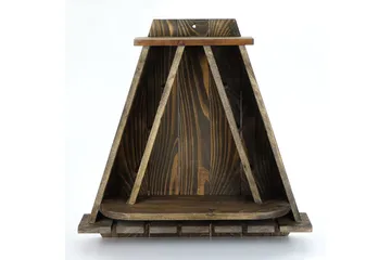 Maustehylly Agramunt 57x18 cm - Luonnonväri - Säilytys - Hylly