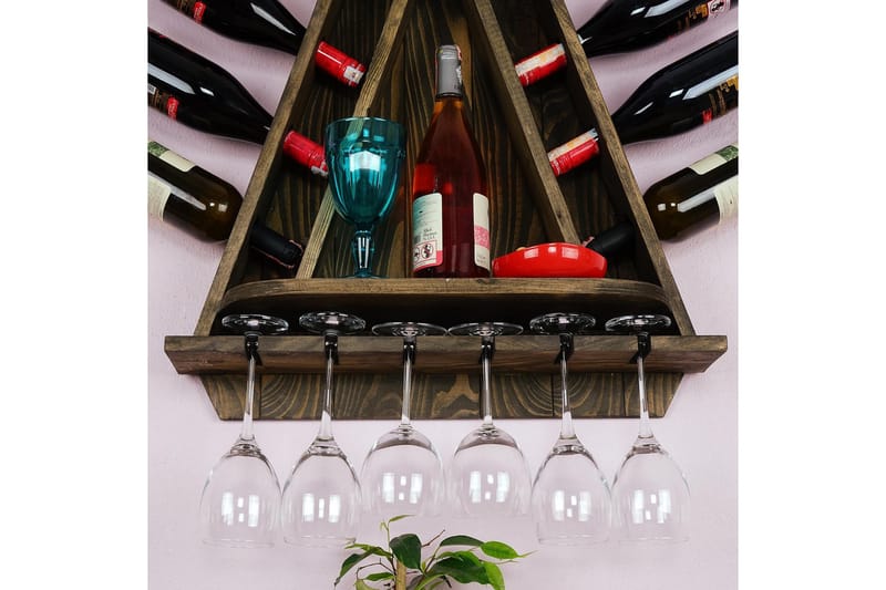 Maustehylly Agramunt 57x18 cm - Luonnonväri - Säilytys - Hylly