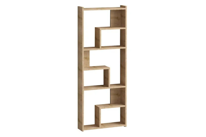 Megg kirjahylly 60x15 cm ruskea, Hanah Home