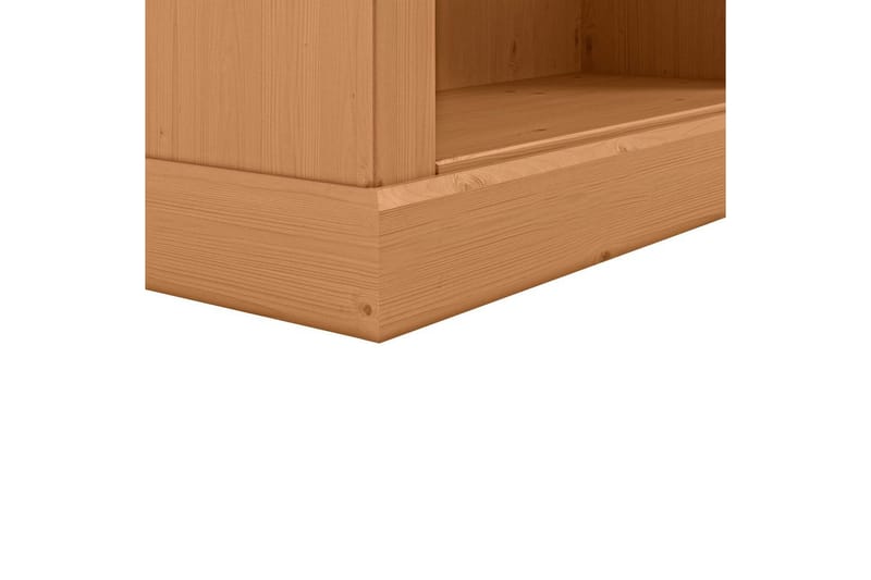 Mille Kirjahylly 120x77 cm - Ruskea - Säilytys - Hylly - Kirjahylly