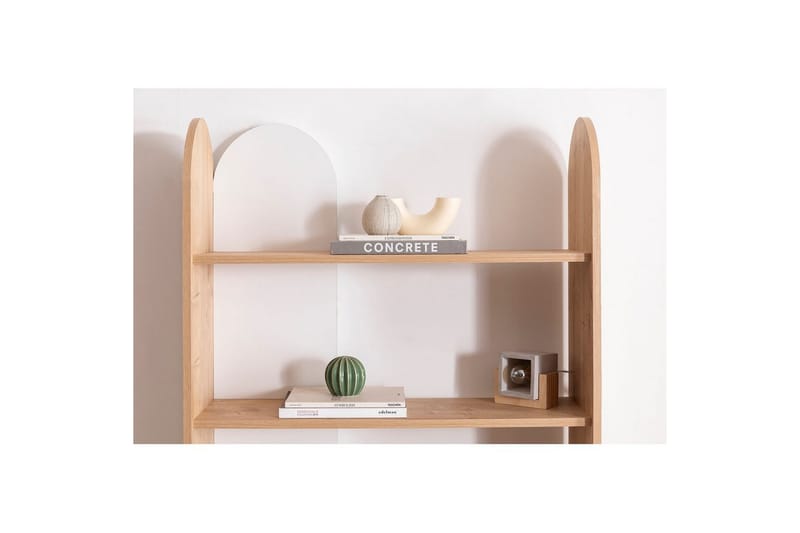 Mirra Kirjahylly 90 cm - Sininen/Valkoinen - Säilytys - Hylly - Kirjahylly