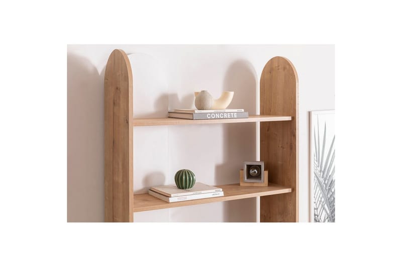 Mirra Kirjahylly 90 cm - Sininen/Valkoinen - Säilytys - Hylly - Kirjahylly