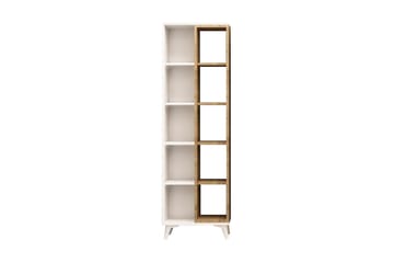 Mod kirjahylly 50 cm tammea - Valkoinen - Säilytys - Hylly - Kirjahylly