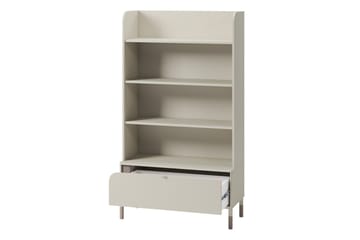 Monfort kirjahylly 89 cm vaalea puu - Beige - Säilytys - Hylly - Kirjahylly