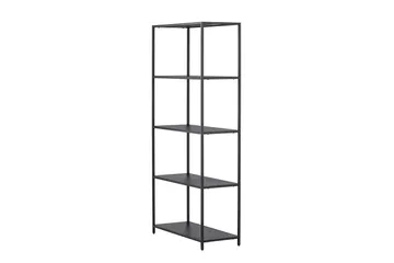 Montevideo kirjahylly 70x30 cm musta - Säilytys - Hylly - Kirjahylly