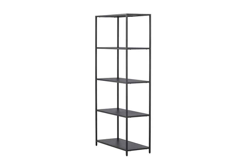 Montevideo kirjahylly 70x30 cm musta - Säilytys - Hylly - Kirjahylly