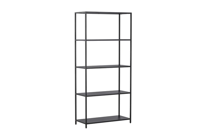 Montevideo kirjahylly 70x30 cm musta - Säilytys - Hylly - Kirjahylly