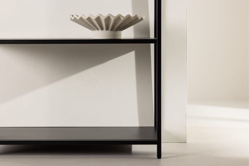 Montevideo kirjahylly 70x30 cm musta - Säilytys - Hylly - Kirjahylly