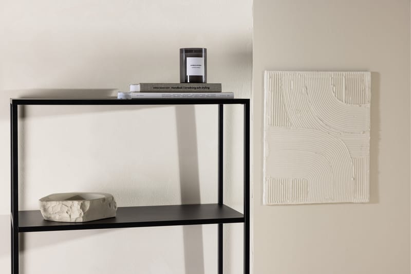Montevideo kirjahylly 70x30 cm musta - Säilytys - Hylly - Kirjahylly