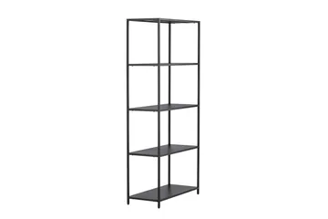 Montevideo kirjahylly 70x30 cm musta - Säilytys - Hylly - Kirjahylly