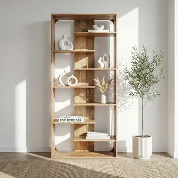Moraro-vapaasti seisova hylly 90 cm - Luonnonruskea - Säilytys - Hylly - Kirjahylly