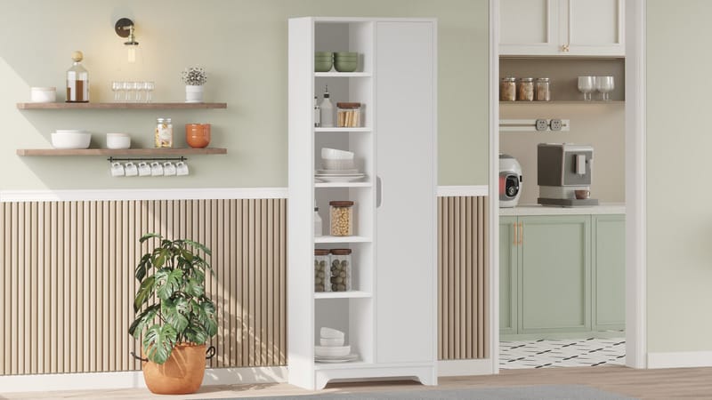 Multi Purpose Cabinet Homitis Valkoinen - Säilytys - Hylly - Kirjahylly
