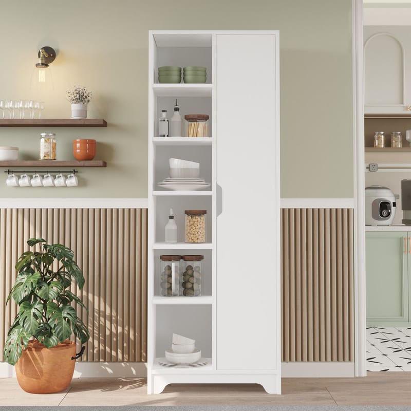Multi Purpose Cabinet Homitis Valkoinen - Säilytys - Hylly - Kirjahylly
