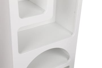 Najrana kirjahylly 60 cm maalattua puuta - Valkoinen - Säilytys - Hylly - Kirjahylly