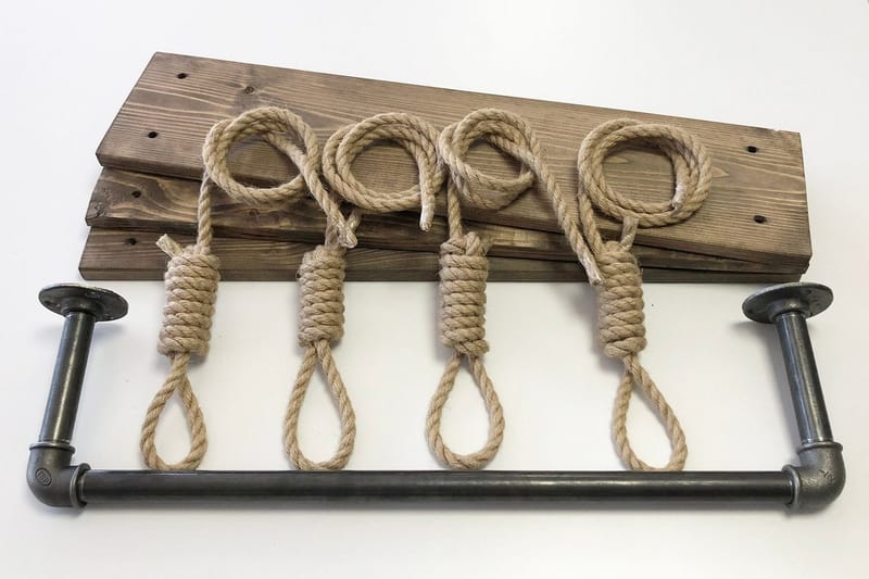 Naruhylly Arthur 3 Hyllyä - Säilytys - Hylly - Seinähylly