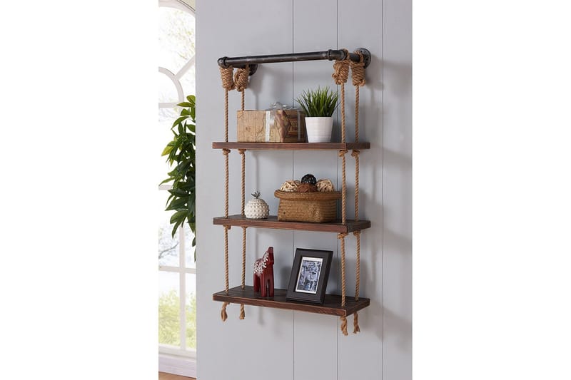 Naruhylly Arthur 3 Hyllyä - Säilytys - Hylly - Seinähylly