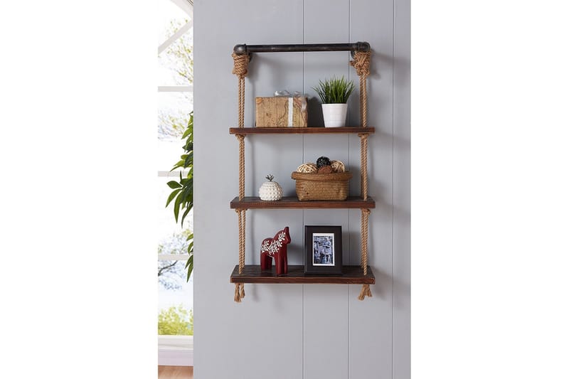 Naruhylly Arthur 3 Hyllyä - Säilytys - Hylly - Seinähylly