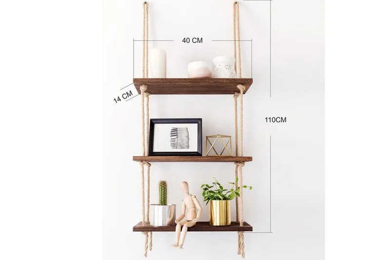 Naruhylly Arthur Puu - Säilytys - Hylly - Seinähylly