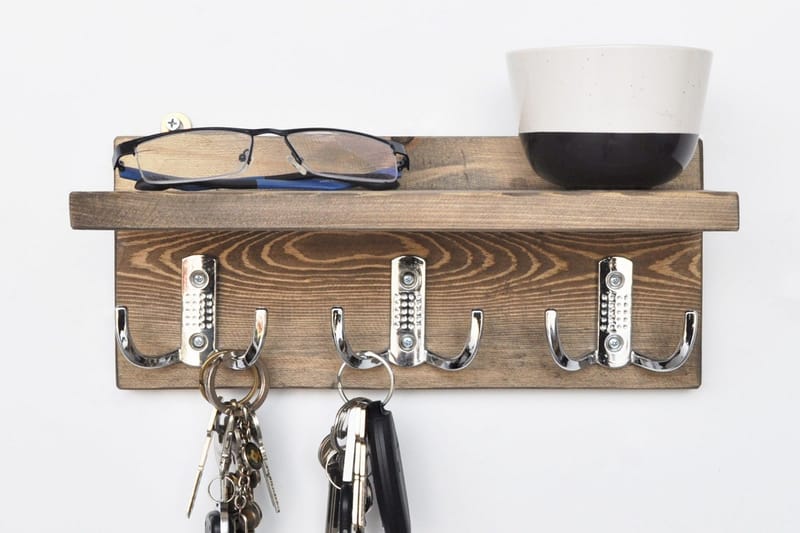 Naulakko Arthur 6 koukkua - Säilytys - Vaatesäilytys - Vaatenaulakko - Vaatekoukku