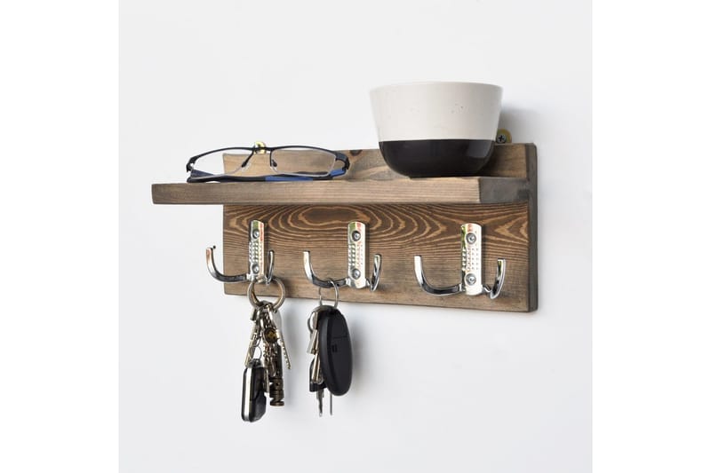 Naulakko Arthur 6 koukkua - Säilytys - Vaatesäilytys - Vaatenaulakko - Vaatekoukku