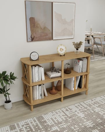 Nerola Kirjahylly 80 cm - Tammi - Säilytys - Hylly - Kirjahylly