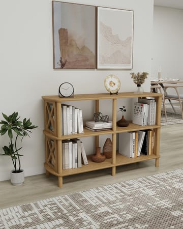 Nerola Kirjahylly 80 cm - Tammi - Säilytys - Hylly - Kirjahylly