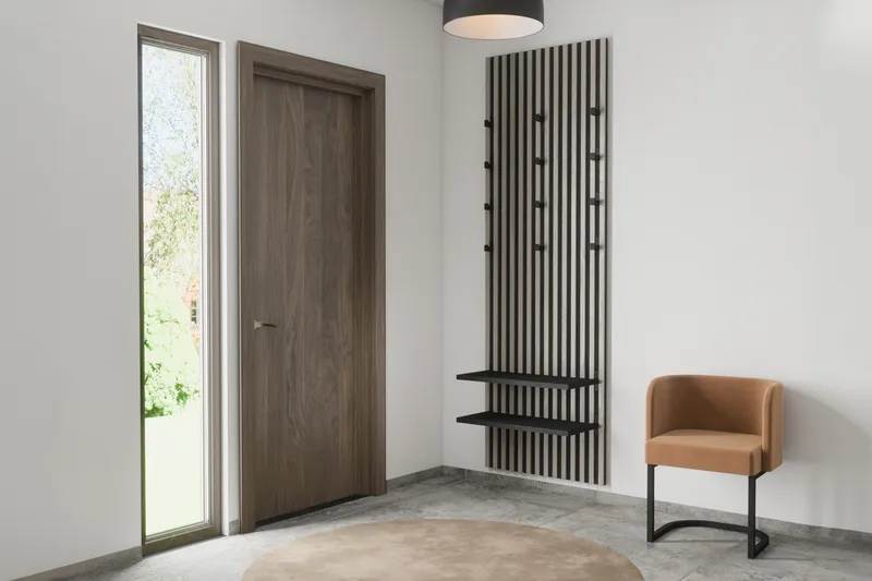 Nimes Tarvikehylly 67x10,5 cm - Musta - Säilytys - Hylly - Seinähylly