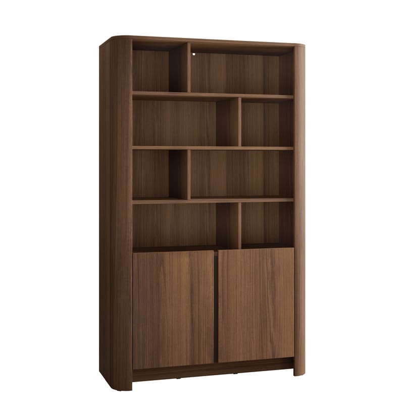 Norrhassel kirjahylly 103 cm pähkinä, Ruskea