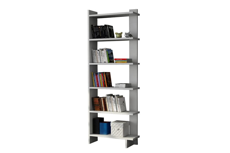 Ordelle kirjahylly 47 cm maalattua puuta - Valkoinen - Säilytys - Hylly - Kirjahylly