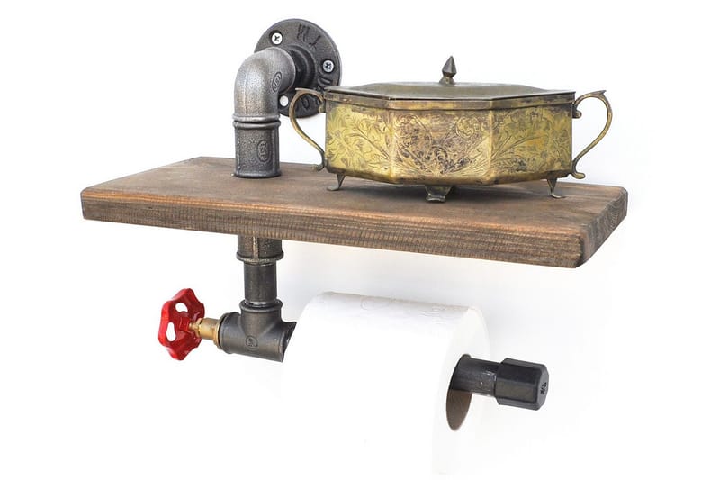 Paperiteline Valid 31 cm - Ruskea/Musta - Kotitalous - Ruoanlaitto & leivonta - Keittiövälineet & keittiötarvikkeet - Talouspaperiteline