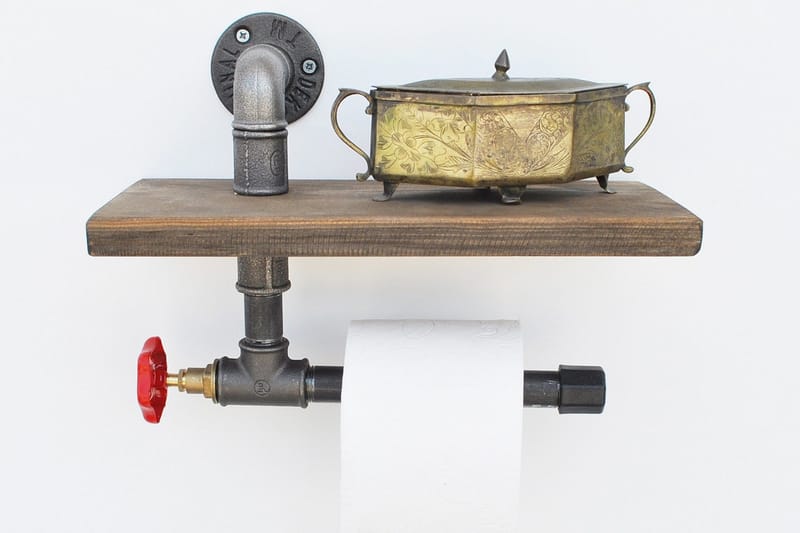 Paperiteline Valid 31 cm - Ruskea/Musta - Kotitalous - Ruoanlaitto & leivonta - Keittiövälineet & keittiötarvikkeet - Talouspaperiteline