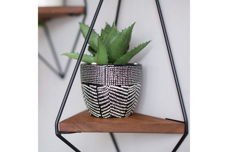 Paperiteline Valid hyllyllä 23 cm - Ruskea/Musta - Säilytys - Hylly - Seinähylly