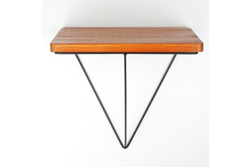 Paperiteline Valid hyllyllä 33 cm - Ruskea/Musta - Säilytys - Hylly - Seinähylly