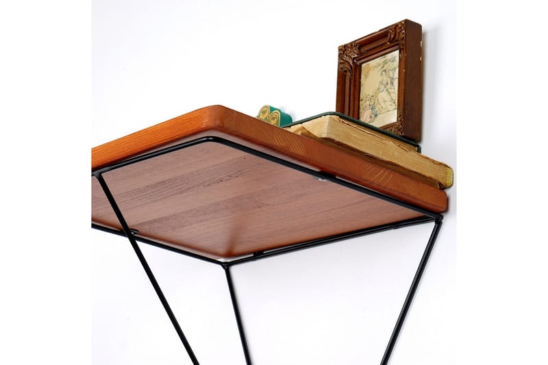 Paperiteline Valid hyllyllä 33 cm - Ruskea/Musta - Säilytys - Hylly - Seinähylly