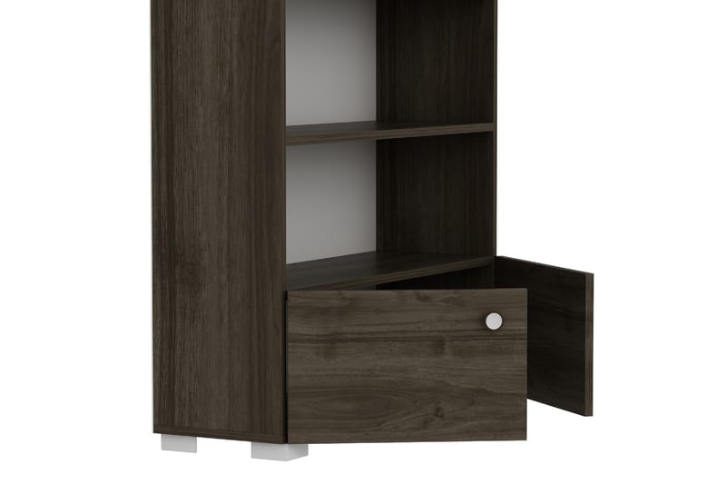 Penguen kirjahylly 93,6x29,6 cm ruskea - Hanah Home - Säilytys - Hylly - Kirjahylly