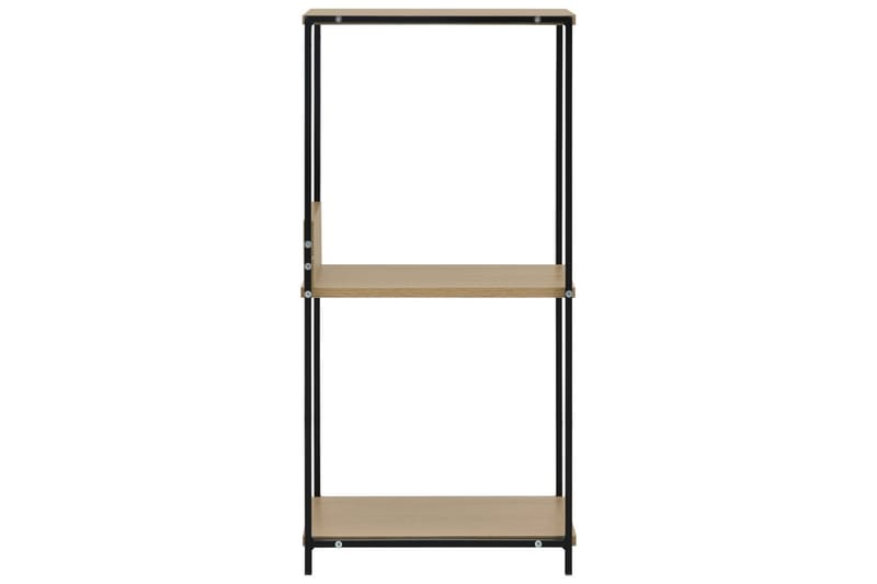 Pieni suora kirjahylly musta/tammi 33,5x39,6x79,7cm - Musta - Säilytys - Hylly - Kirjahylly