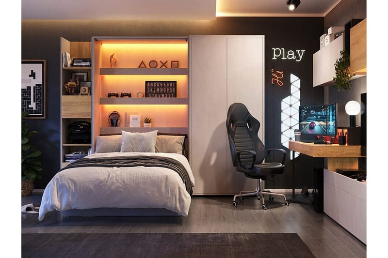 Rathmore Bokhylla 44x40 cm Light wood - Säilytys - Hylly - Kirjahylly