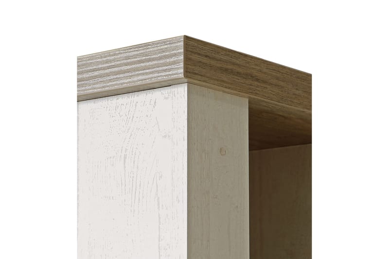 Säilytyshylly Breage 41x114 cm - Ruskea/Valkoinen - Säilytys - Hylly - Kirjahylly