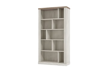 Säilytyshylly Breage 41x114 cm - Ruskea/Valkoinen - Säilytys - Hylly - Kirjahylly