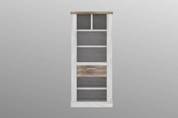Säilytyshylly Breage 41x71 cm - Ruskea/Valkoinen - Säilytys - Hylly - Kirjahylly