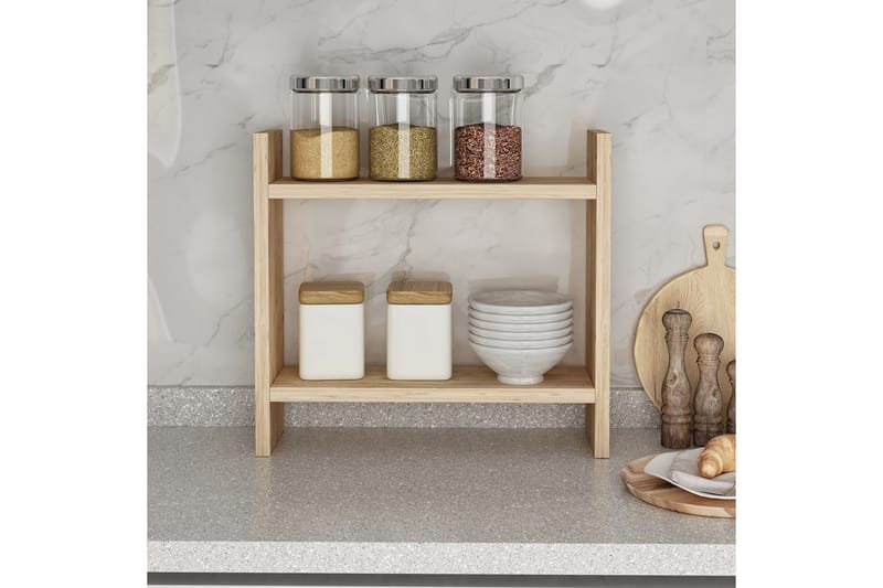 Endicott Hyllystö 34x10 cm - Ruskea - Säilytys - Hylly - Säilytyshylly - Varastohylly