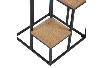 Hansel Hyllystö 34x39 cm - Ruskea/Musta - Säilytys - Hylly - Säilytyshylly - Varastohylly