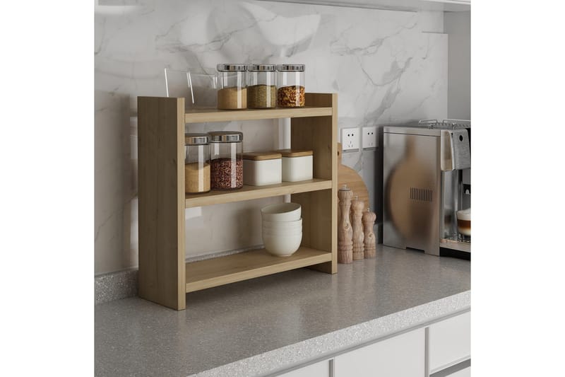 Kosmikoa Hyllystö 44x10 cm - Ruskea - Säilytys - Hylly - Säilytyshylly - Varastohylly