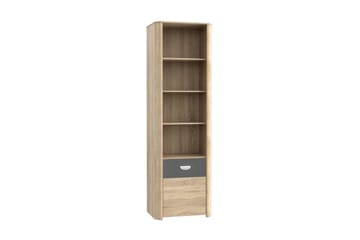 Säilytyshylly Mycheal 59x194 cm - Ruskea - Säilytys - Hylly - Kirjahylly
