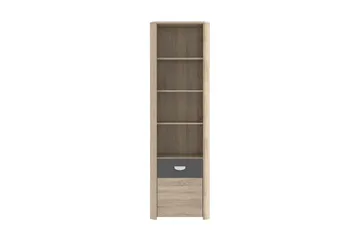 Säilytyshylly Mycheal 59x194 cm - Ruskea - Säilytys - Hylly - Kirjahylly